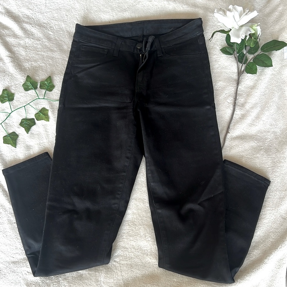 L’AGENCE Mid-Rise Black Skinny Jeans (25)